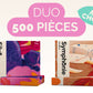 DUO Puzzles 500 pièces - Compose ton pack