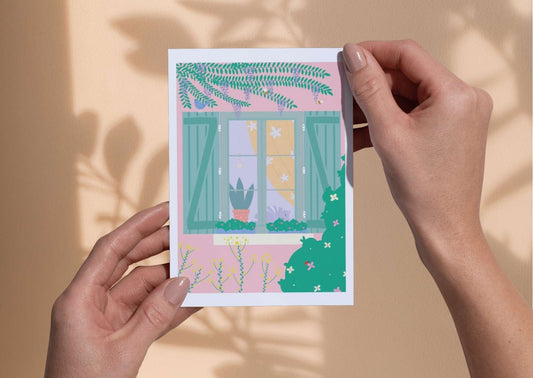Repos – Carte illustrée