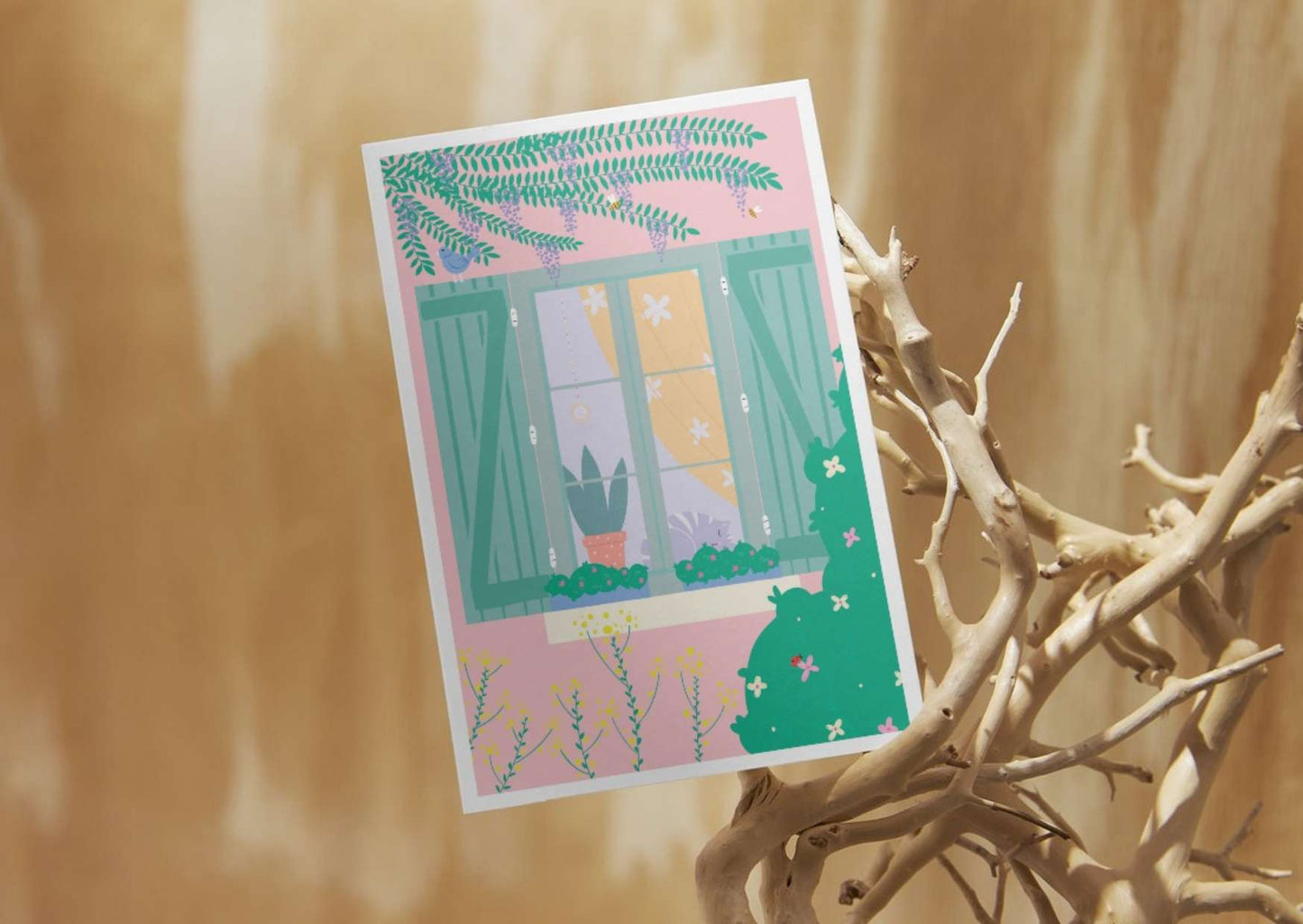 Repos – Carte illustrée