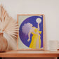 Céleste La renarde bouclée puzzle 1000 pièces adulte décoration murale ciel étoiles lune constellation