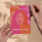 papier recyclé carte postale illustrée féministe et fière