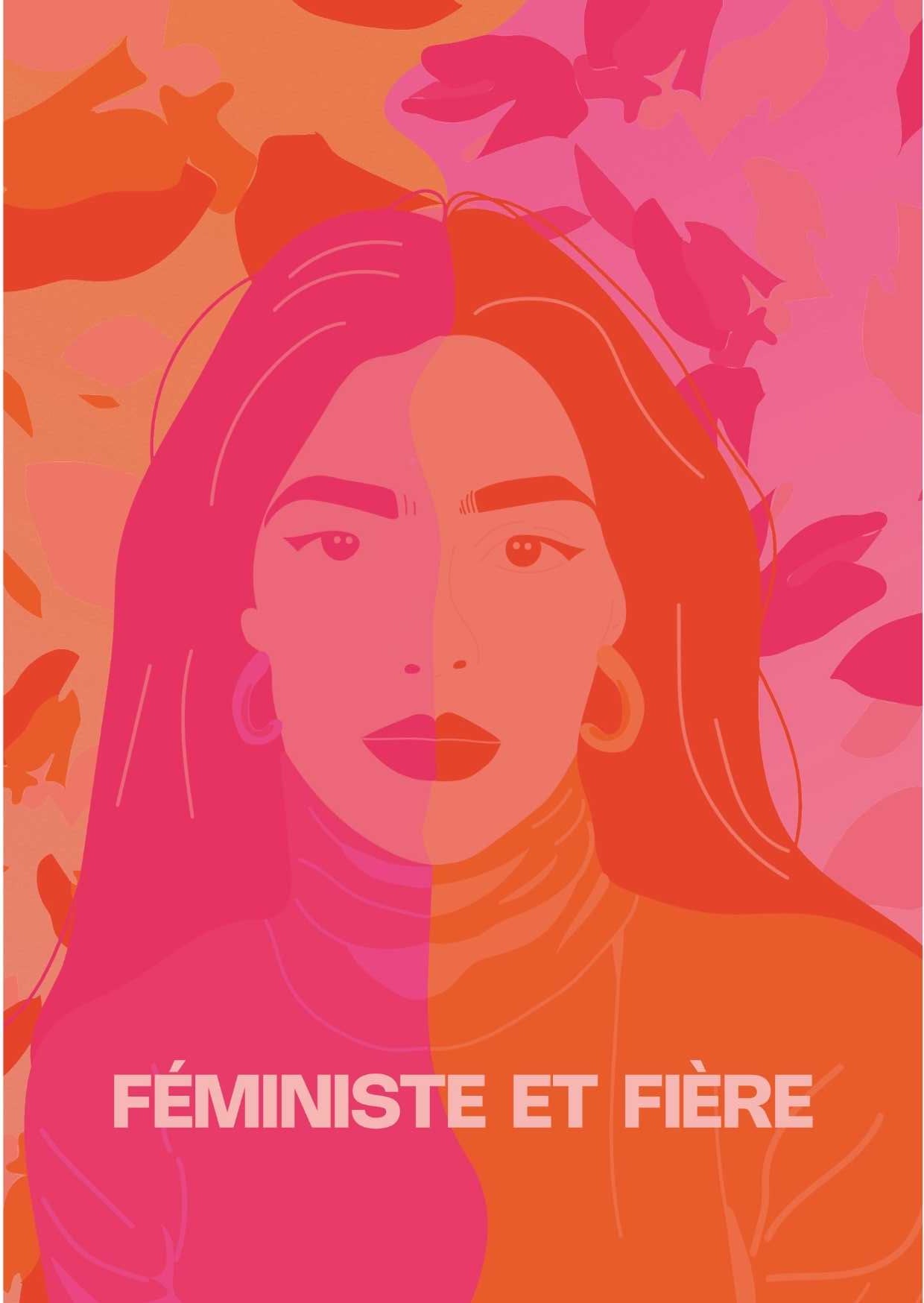 Fière – Carte illustrée