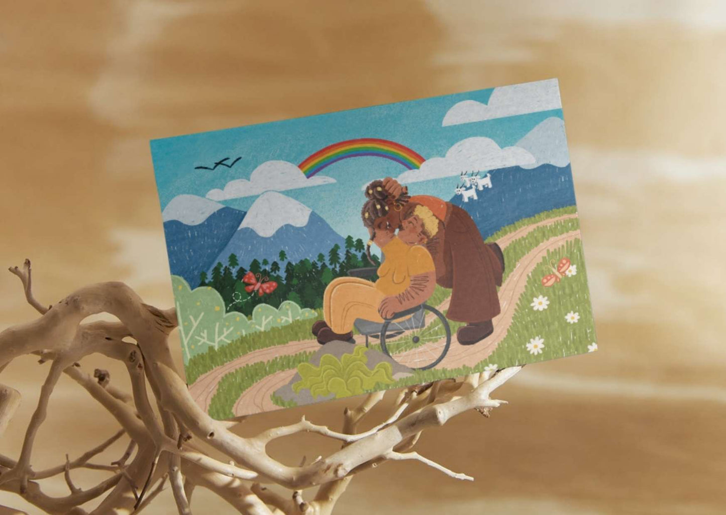 Amour – Carte illustrée