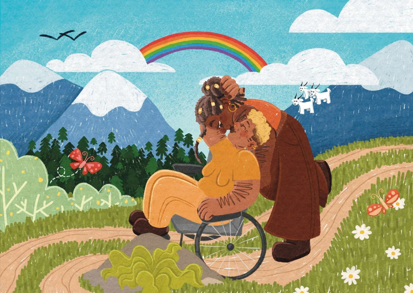 Amour – Carte illustrée