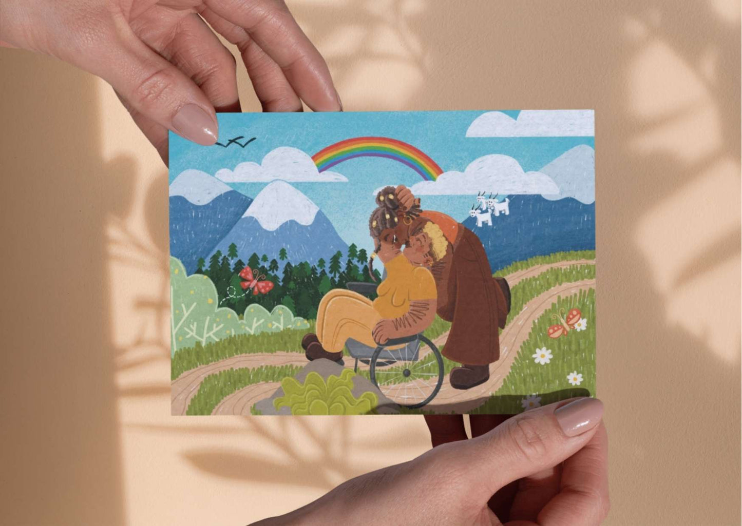 Amour – Carte illustrée