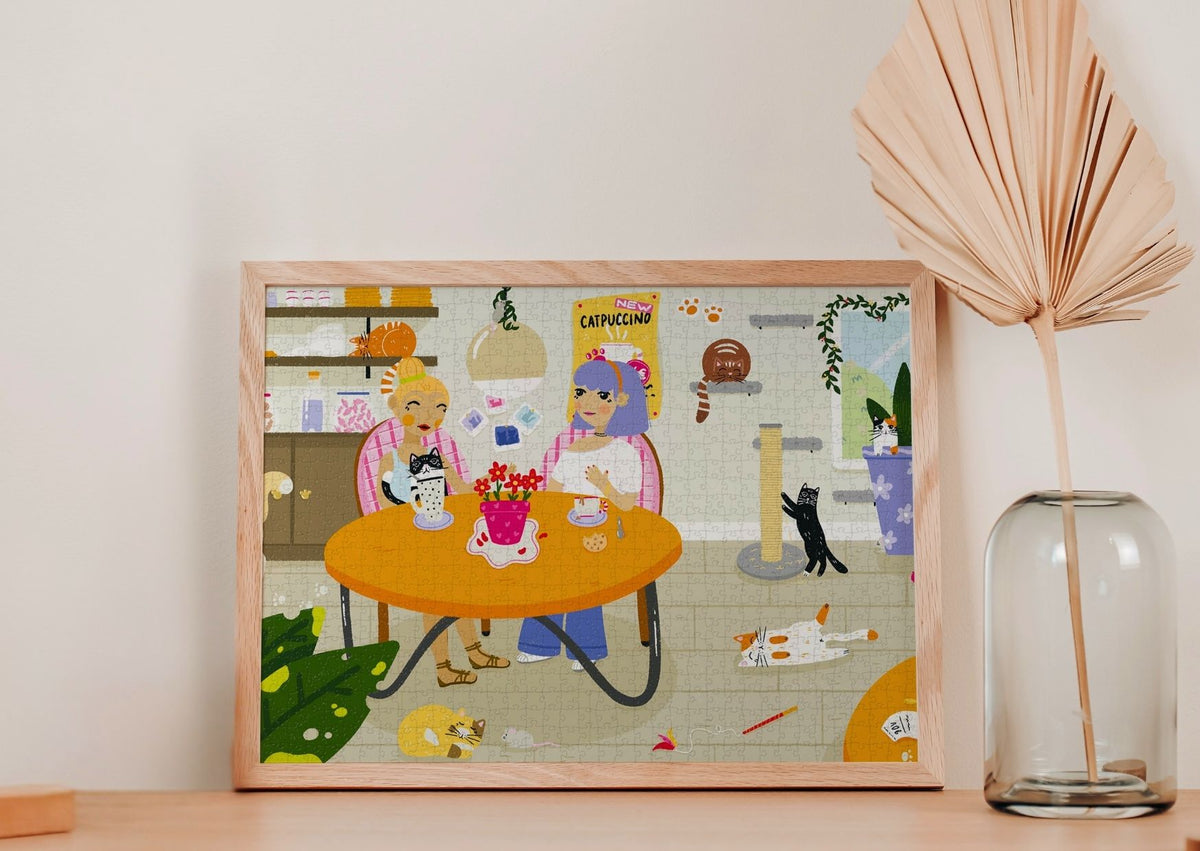 Bar à chats – Puzzle 500 pièces