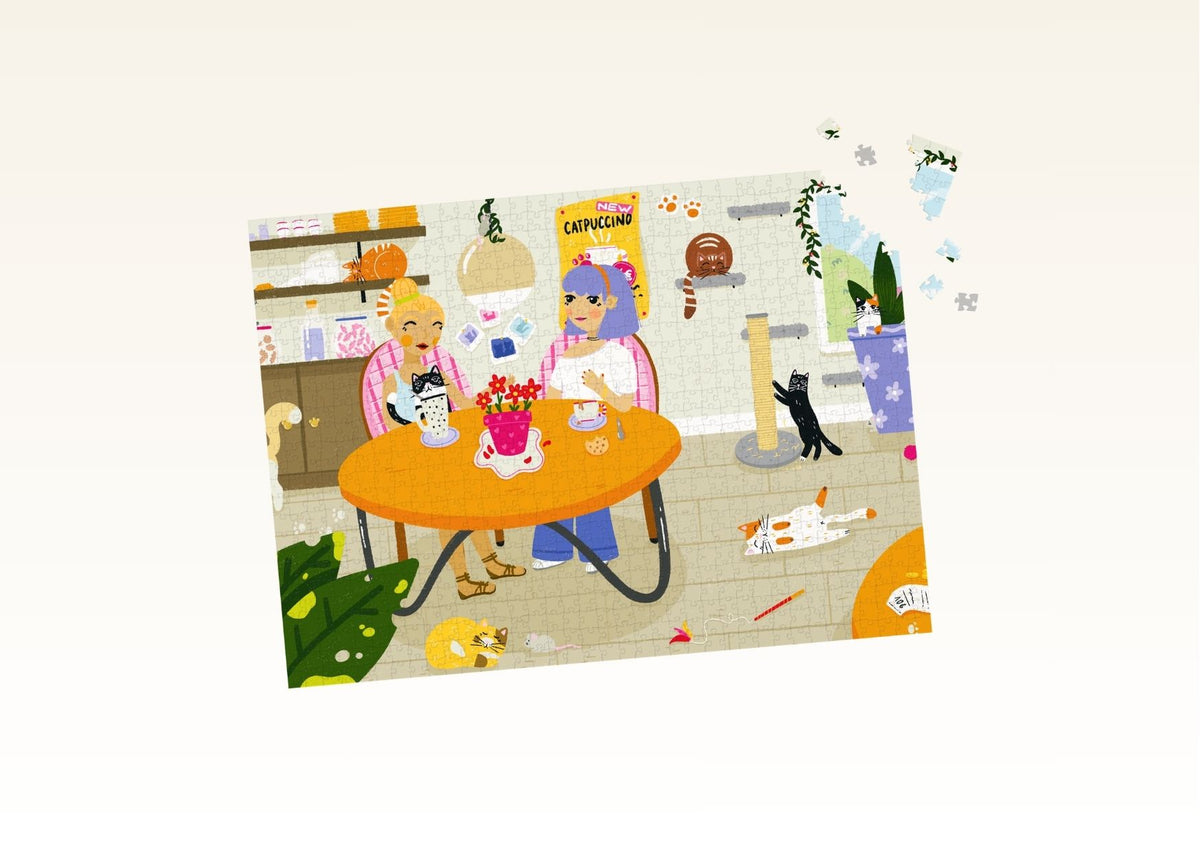 Bar à chats – Puzzle 500 pièces
