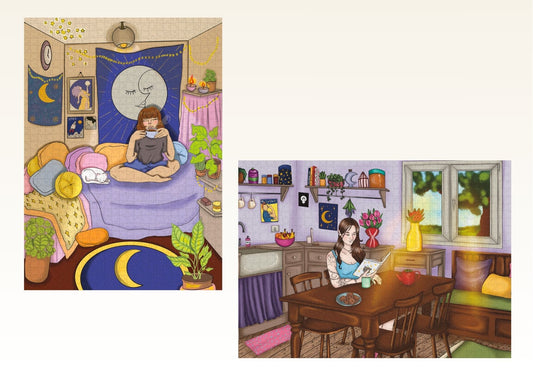 DUO Détente - Puzzles 1000 pièces par Caprilune