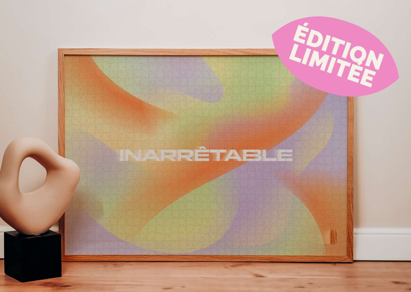 Inarrêtable Puzzle 1000 pièces original confiance en soi féminisme force intérieure édition limitée